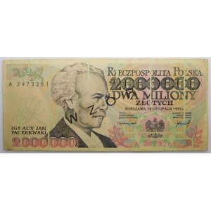 model - 2 000 000 PLN 1993