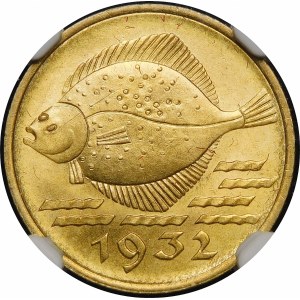 5 fenig Flounder 1932