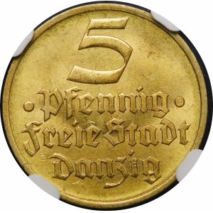 5 fenig Flounder 1932