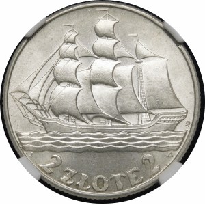 2 gold Sailing ship 1936