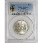 5 złotych Żaglowiec 1936 - WYŚMIENITA
