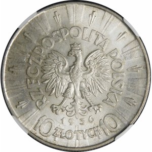 10 gold Pilsudski 1936