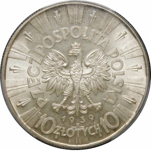 10 gold Pilsudski 1939