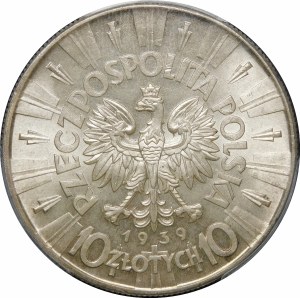 10 gold Pilsudski 1939