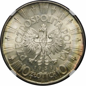 10 gold Pilsudski 1939