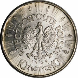 10 złotych Piłsudski 1939