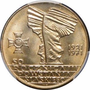 10 zloty 50th anniversary of the Silesian Uprising 1971