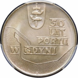 10 złotych 50 Lat Portu w Gdyni 1972