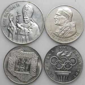 LOT 4x PRL silver coins