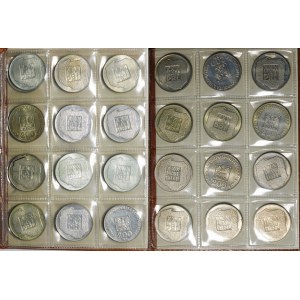 LOT 24x 200 gold XXX YEARS OF PRL 1974