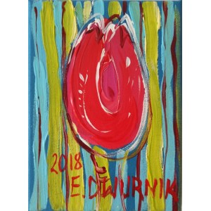 Edward Dwurnik, Tulpe, 2018