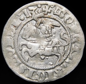 Sigismund I the Old, Half-penny 1513, Vilnius - colons