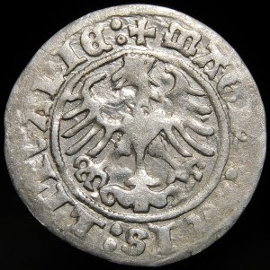 Sigismund I the Old, Half-penny 1513, Vilnius - colons