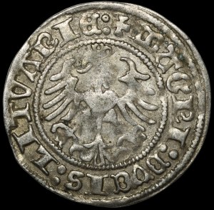 Sigismund I the Old, Half-penny 1517, Vilnius - colons - rare