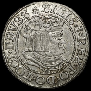Zygmunt I Stary, Grosz 1532, Toruń - piękny