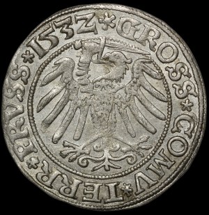 Sigismund I the Old, Penny 1532, Torun - beautiful