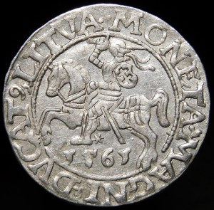 Sigismund II Augustus, Half-penny 1561, Vilnius - 14 Eagle, LI/LITVA