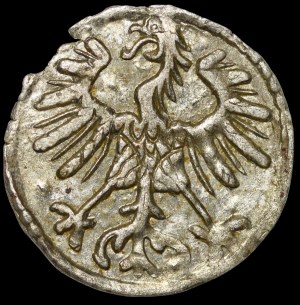 Sigismund II Augustus, Denarius 1555, Vilnius