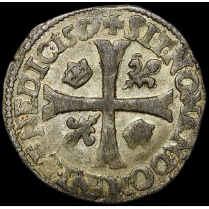 Henryk Walezy, Douzain 1587 B, Rouen - rzadki