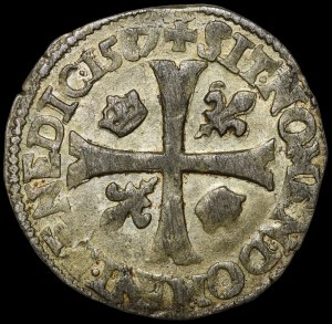 Henry of Valois, Douzain 1587 B, Rouen - rare
