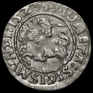 Sigismund I the Old, Half-penny 1523, Vilnius - pierced D/SVCIS - very rare and undescribed