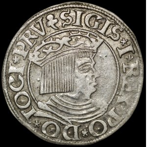 Zygmunt I Stary, Grosz 1535, Gdańsk - PRV