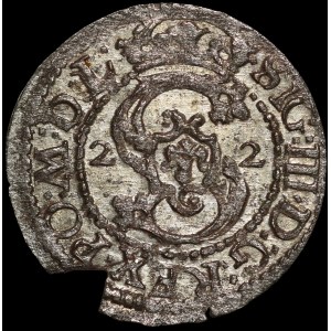 Zygmunt III Waza, Szeląg 1622, Wilno - rzadszy