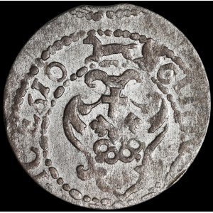 Zygmunt III Waza, Szeląg 1610, Ryga - rzadki