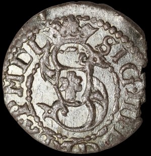 Sigismund III Vasa, 1619 Shelagh, Riga - P M D L, RIG - rare and beautiful