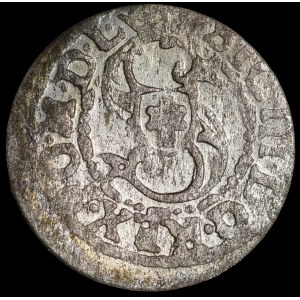 Zygmunt III Waza, Szeląg 1619, Ryga - PO M D L, RIG