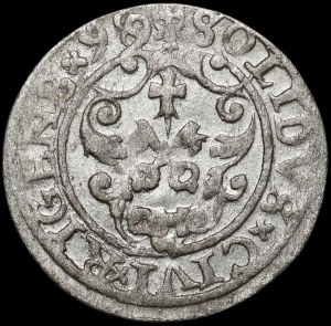 Sigismund III Vasa, 1599/8 shellac, Riga - rare