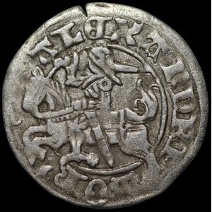 Alexander Jagiellonian, Vilnius half-penny - Gothic/Renaissance - 5th issue - rare