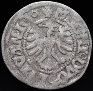 Alexander Jagiellonian, Vilnius half-penny - Renaissance - 8th issue - ring - very rare.