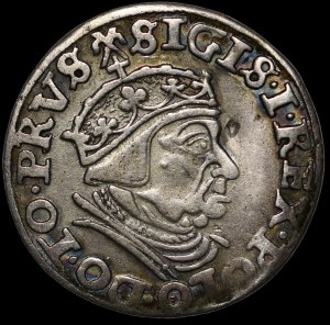 Sigismund I the Old, Trojak 1539, Gdańsk