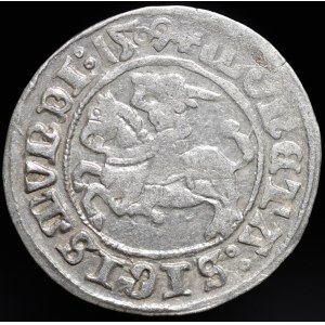 Zygmunt I Stary, Półgrosz 1509, Wilno - Pogoń bez pochwy - dwukropek