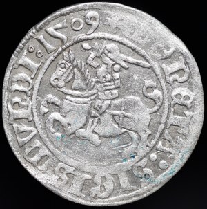 Sigismund I the Old, Half-penny 1509, Vilnius - Pogon without scabbard - quadruped