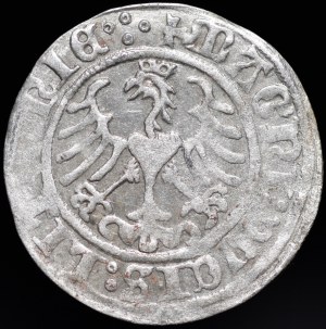 Sigismund I the Old, Half-penny 1509, Vilnius - Pogon without scabbard - quadruped