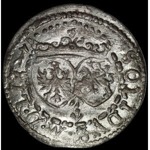 Zygmunt III Waza, Szeląg 1617, Wilno - C zamiast G
