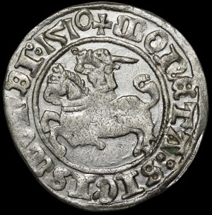 Sigismund I the Old, Half-penny 1510, Vilnius - large zero