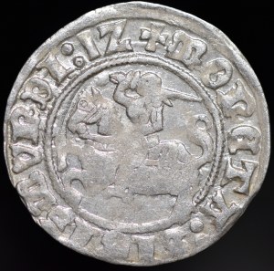 Sigismund I the Old, Half-penny 1512, Vilnius - diagonal colon, colon
