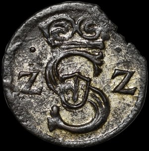 Sigismund III Vasa, Denarius 1622, Lobznica - rare and very nice
