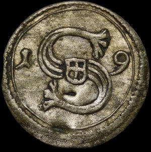 Sigismund III Vasa, Denarius 1619, Cracow - very rare.