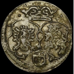Zygmunt III Waza, Denar 1619, Kraków - b. rzadki
