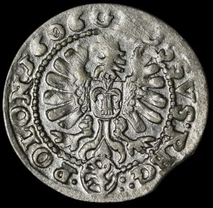 Sigismund III Vasa, Grosz 1606, Krakow - Levant in oval shield