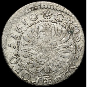 Zygmunt III Waza, Grosz 1610, Kraków
