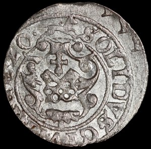 Sigismund III Vasa, Shelly 1620, Riga - liscus to the right - ZO, RIGE