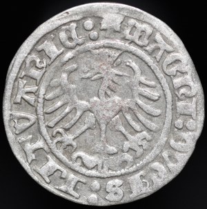 Sigismund I the Old, Half-penny 1514, Vilnius - DVCI/SS punch - very rare