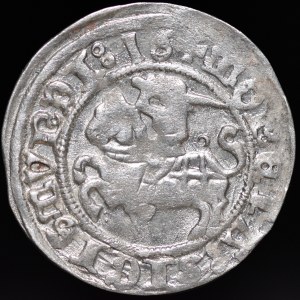 Zygmunt I Stary, Półgrosz 1516, Wilno - Półksiężyc nad Pogonią - rzadki i piękny