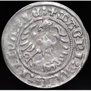 Zygmunt I Stary, Półgrosz 1516, Wilno - Półksiężyc nad Pogonią - rzadki i piękny