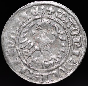 Sigismund I the Old, Half-penny 1516, Vilnius - Crescent over the Pogo - rare and beautiful